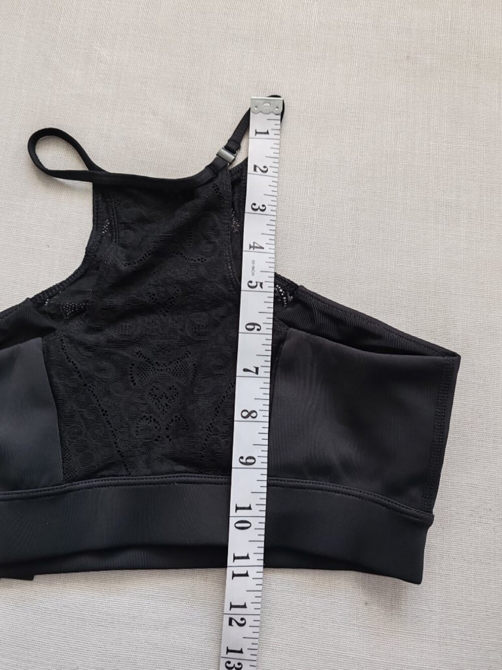 Kiki de Montparnasse Athleisure Black Lace Bra Top R19-BR-011 Small NWT - Picture 11 of 12